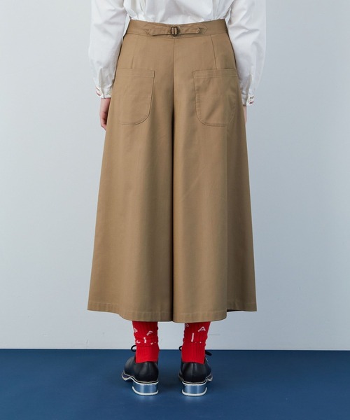 FRAPBOIS（フラボア）の「マリナプリーツ パンツ（その他パンツ・レディース・ベージュ/ネイビー・1/0）」の15枚目の写真