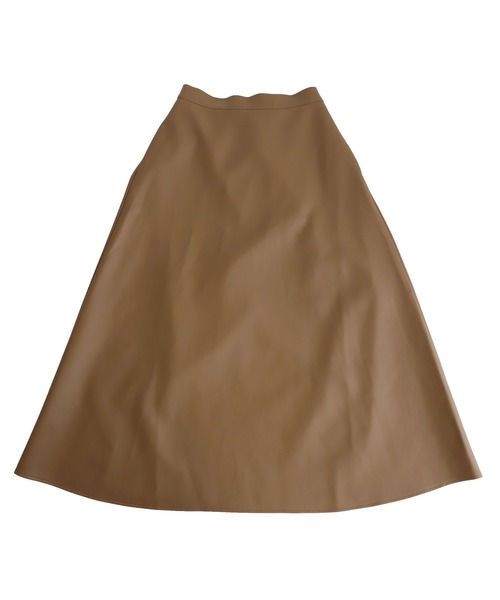antiqua(アンティカ)の「ヴィ―ガンレザーAラインスカート(スカート・レディース・ブラック/ブラウン系その他/カーキ・FREE)」の19枚目の写真