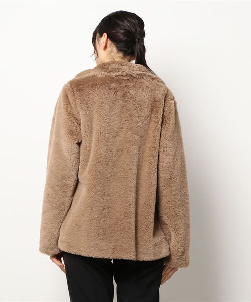 agnes b.（アニエスベー）の「JGA5 VESTE エコファーコート（その他