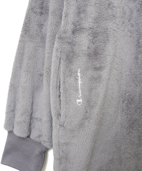 Champion（チャンピオン）の「Champion FLEECE ONEPIEACE DRESS（チュニック・レディース・ブラック/グレー/オリーブ・MEDIUM）」の12枚目の写真