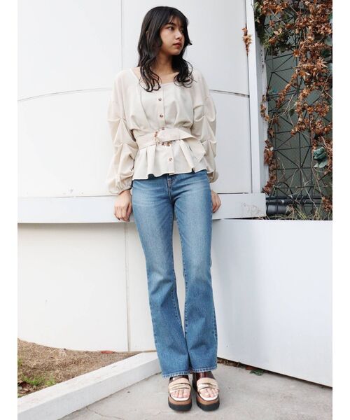 B00161 MURUA ムルーアBOYSデニムパンツ MURUA（ムルーア）デニムパンツ・ジーンズ （レディース