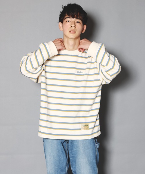 SKOOKUM（スクーカム）の「SKOOKUM×JACKROSEボーダーTシャツ（Tシャツ/カットソー・メンズ・ホワイト/ブラック/ワイン・M/L）」の4枚目の写真