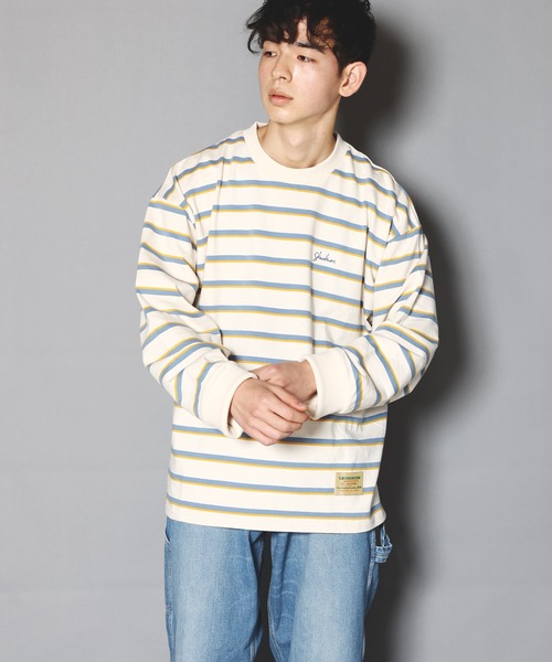 SKOOKUM（スクーカム）の「SKOOKUM×JACKROSEボーダーTシャツ（Tシャツ/カットソー・メンズ・ホワイト/ブラック/ワイン・M/L）」の5枚目の写真