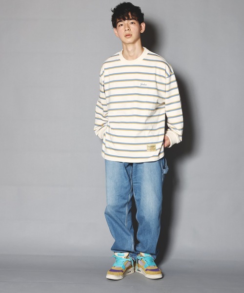 SKOOKUM（スクーカム）の「SKOOKUM×JACKROSEボーダーTシャツ（Tシャツ/カットソー・メンズ・ホワイト/ブラック/ワイン・M/L）」の13枚目の写真