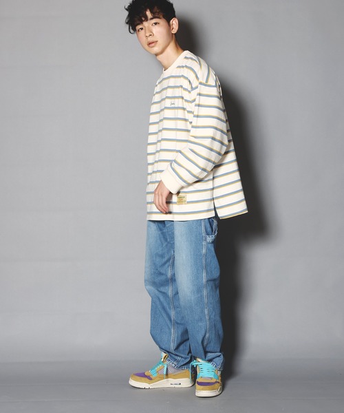 SKOOKUM（スクーカム）の「SKOOKUM×JACKROSEボーダーTシャツ（Tシャツ/カットソー・メンズ・ホワイト/ブラック/ワイン・M/L）」の15枚目の写真