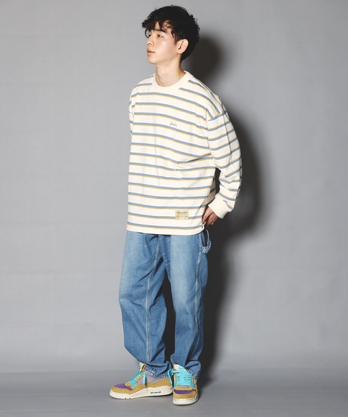 SKOOKUM（スクーカム）の「SKOOKUM×JACKROSEボーダーTシャツ（Tシャツ/カットソー・メンズ・ホワイト/ブラック/ワイン・M/L）」の16枚目の写真