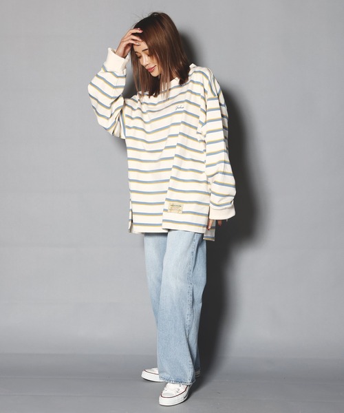 SKOOKUM（スクーカム）の「SKOOKUM×JACKROSEボーダーTシャツ（Tシャツ/カットソー・メンズ・ホワイト/ブラック/ワイン・M/L）」の20枚目の写真