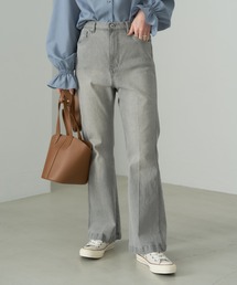 earth music&ecology | デニムフレアパンツ*(デニムパンツ)