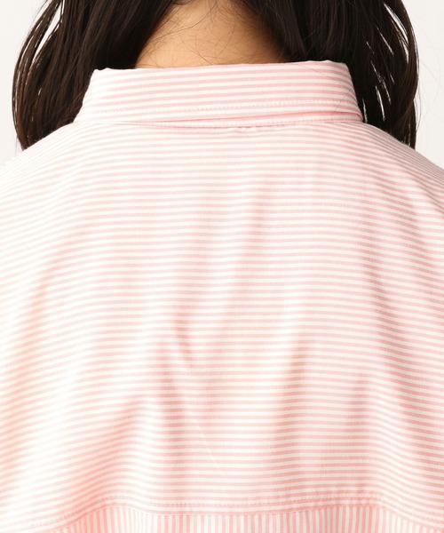 repipi armario（レピピ アルマリオ）の「ストライプBIGシャツ（シャツ/ブラウス・キッズ・ピンク系その他/グリーン系その他/ブルー系その他・SMALL/MEDIUM）」の10枚目の写真