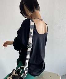 PAGEBOY | ルーズネックロンT(Tシャツ/カットソー)