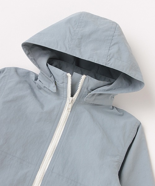 b・ROOM（ビールーム）の「マウンテンパーカ（無地)（マウンテンパーカー・キッズ・ブルーグレー/ベージュ/ピンク/ネイビー/グリーン・110cm/90cm/130cm/100cm/120cm）」の12枚目の写真