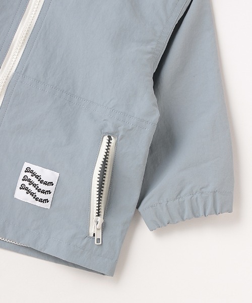 b・ROOM（ビールーム）の「マウンテンパーカ（無地)（マウンテンパーカー・キッズ・ブルーグレー/ベージュ/ピンク/ネイビー/グリーン・110cm/90cm/130cm/100cm/120cm）」の13枚目の写真