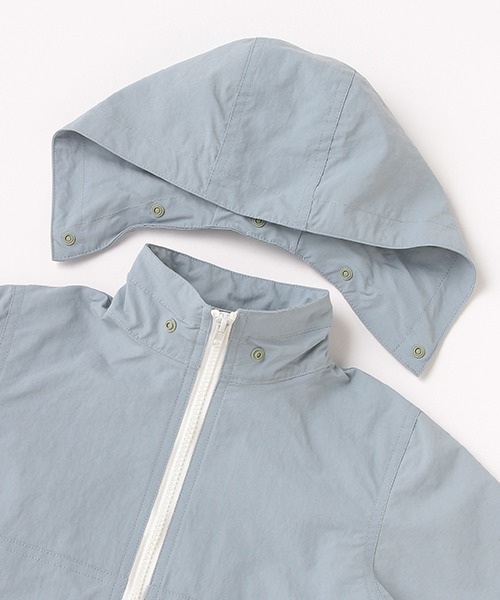 b・ROOM（ビールーム）の「マウンテンパーカ（無地)（マウンテンパーカー・キッズ・ブルーグレー/ベージュ/ピンク/ネイビー/グリーン・110cm/90cm/130cm/100cm/120cm）」の14枚目の写真