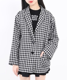 カラーチェックジャケット
