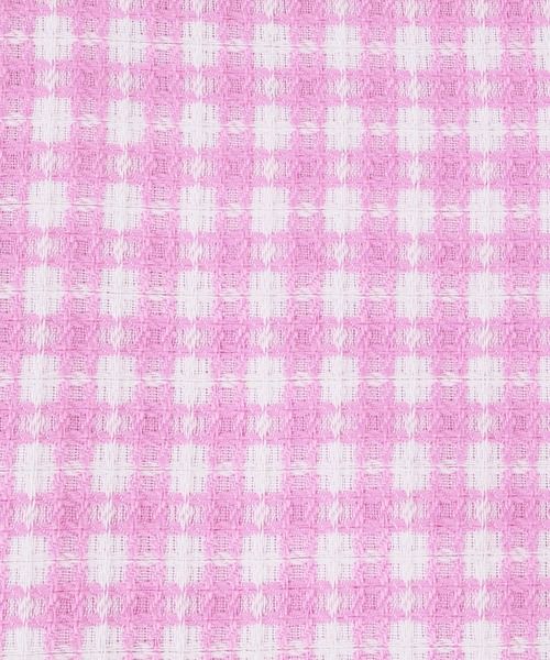 WC（ダブル シー）の「カラーチェックジャケット（テーラードジャケット・レディース・ブラック/ピンク/グリーン・FREE）」の7枚目の写真