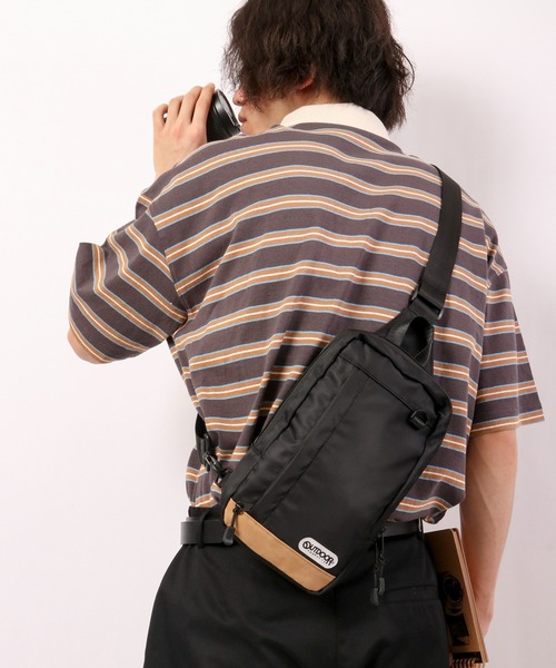 OUTDOOR PRODUCTS(アウトドアプロダクツ)の「OUTDOOR アウトドア ワンショルダーバッグ ボディバッグ ミニバッグ 男女兼用(ボディバッグ/ウエストポーチ・メンズ・ネイビー/カーキ/ブラック・FREE)」の10枚目の写真