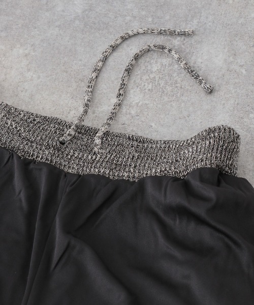 LEPSIM（レプシィム）の「7ゲージスカシガラニットパンツ　274479（その他パンツ・レディース・グリーン/ブラウン/ブラック・FREE）」の14枚目の写真