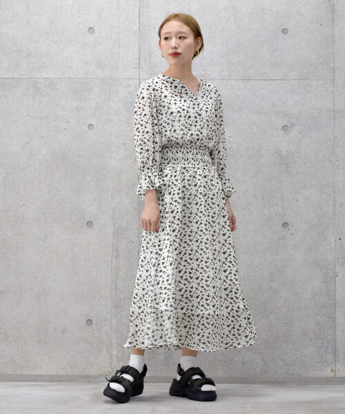 ブランド古着 7分袖ワンピース ワンピース W Closet ダブルクローゼット のファッション通販 Zozoused