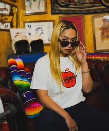 schott | 【WOMEN'S 】BIG APPLE T-SHIRT/ウィメンズ ビッグ アップル Tシャツ(Tシャツ/カットソー)