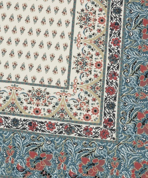 RAGEBLUE（レイジブルー）の「レトロガラスカーフ（バンダナ/スカーフ・メンズ・オリーブ/マスタード/ブラック/ライトブルー・FREE）」の9枚目の写真