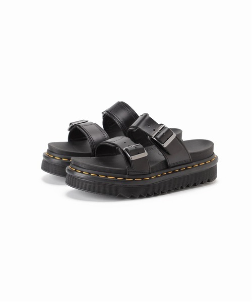 Dr. Martens（ドクターマーチン）の「【DR.MARTENS/ドクターマーチン】 Myles：サンダル（サンダル・レディース・ブラック・38/36/37）」の4枚目の写真