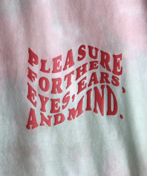 SITRY（シトリー）の「oversize rubber print tie-dyeing T-shirt/オーバーサイズ ラバープリント タイダイ染め Tシャツ（Tシャツ/カットソー・メンズ・パープル/イエロー/グリーン・M/L）」の16枚目の写真