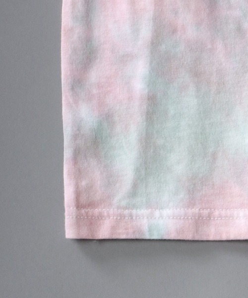 SITRY（シトリー）の「oversize rubber print tie-dyeing T-shirt/オーバーサイズ ラバープリント タイダイ染め Tシャツ（Tシャツ/カットソー・メンズ・パープル/イエロー/グリーン・M/L）」の11枚目の写真