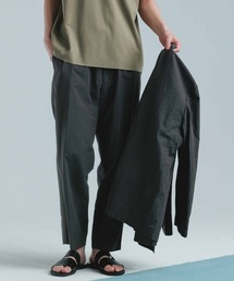 コットンヘンプ テーパード アンクル イージーパンツ/セットアップ対応/イージーケア