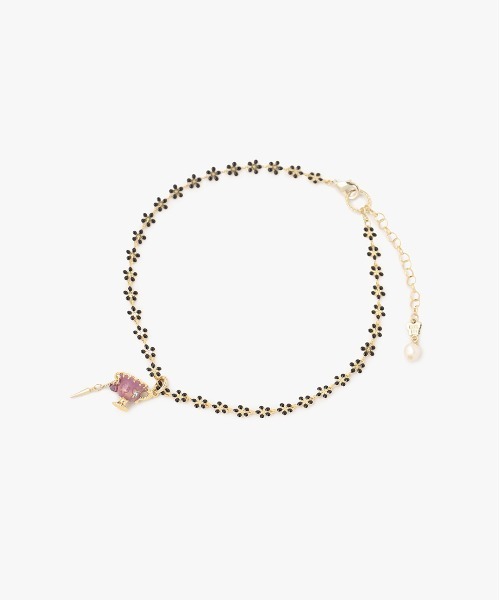 ティーカップモチーフ チョーカー ネックレス Sui アナスイ のネックレス ティーカップモチーフ Anna Sui アナスイ の