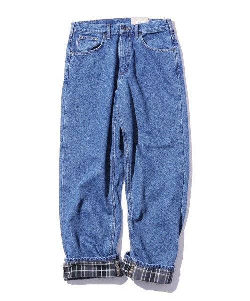 Carhartt（カーハート）の「Carhartt/カーハート RELAXED-FIT STRAIGHT-LEG FLANNEL LINED JEAN（デニムパンツ・メンズ・インディゴブルー・36inch/32inch/30inch/34inch）」の19枚目の写真