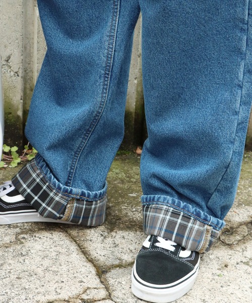 Carhartt（カーハート）の「Carhartt/カーハート RELAXED-FIT STRAIGHT-LEG FLANNEL LINED JEAN（デニムパンツ・メンズ・インディゴブルー・36inch/32inch/30inch/34inch）」の22枚目の写真