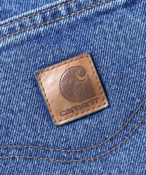 Carhartt（カーハート）の「Carhartt/カーハート RELAXED-FIT STRAIGHT-LEG FLANNEL LINED JEAN（デニムパンツ・メンズ・インディゴブルー・36inch/32inch/30inch/34inch）」の14枚目の写真