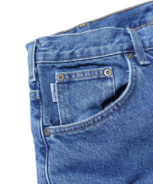 Carhartt（カーハート）の「Carhartt/カーハート RELAXED-FIT STRAIGHT-LEG FLANNEL LINED JEAN（デニムパンツ・メンズ・インディゴブルー・36inch/32inch/30inch/34inch）」の9枚目の写真