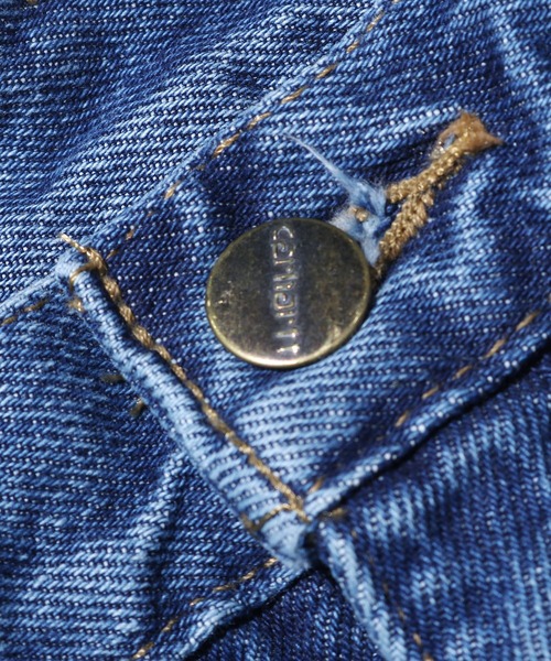 Carhartt（カーハート）の「Carhartt/カーハート RELAXED-FIT STRAIGHT-LEG FLANNEL LINED JEAN（デニムパンツ・メンズ・インディゴブルー・36inch/32inch/30inch/34inch）」の5枚目の写真