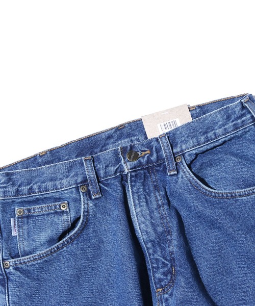 Carhartt（カーハート）の「Carhartt/カーハート RELAXED-FIT STRAIGHT-LEG FLANNEL LINED JEAN（デニムパンツ・メンズ・インディゴブルー・36inch/32inch/30inch/34inch）」の4枚目の写真