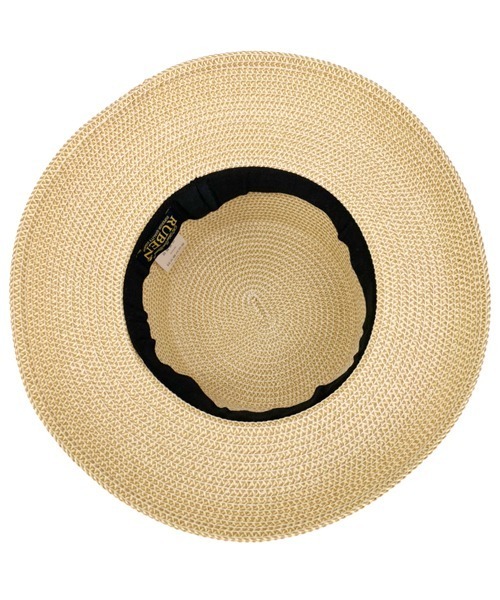 polcadot（ポルカドット）の「ポケッタブル ペーパーカサブランカハット（ハット・レディース・ベージュ/キャメル/ブラック/ベージュ系/ライトグレー・FREE）」の10枚目の写真