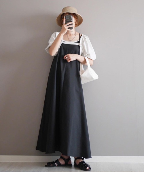 polcadot（ポルカドット）の「ポケッタブル ペーパーカサブランカハット（ハット・レディース・ベージュ/キャメル/ブラック/ベージュ系/ライトグレー・FREE）」の16枚目の写真