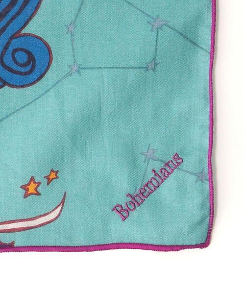 BOHEMIANS(ボヘミアンズ)の「<BOHEMIANS> HOROSCOPE / バンダナ(バンダナ/スカーフ・メンズ・ライトブルー/ブラック/ホワイト・FREE)」の5枚目の写真