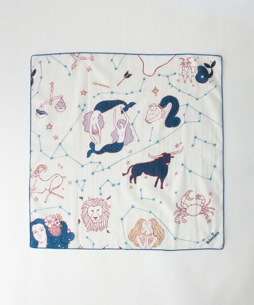 BOHEMIANS(ボヘミアンズ)の「<BOHEMIANS> HOROSCOPE / バンダナ(バンダナ/スカーフ・メンズ・ライトブルー/ブラック/ホワイト・FREE)」の9枚目の写真