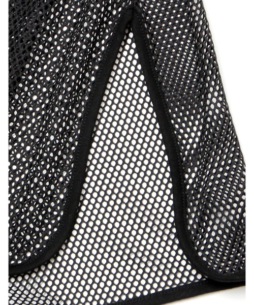 Little sunny bite（リトルサニーバイト）の「Mesh big tee（Tシャツ/カットソー・レディース・ブラック/クリーム/グリーン/ピンク・SMALL/MEDIUM）」の9枚目の写真