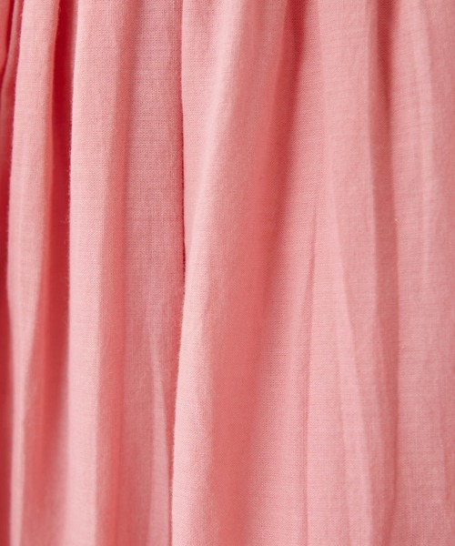 PUAL CE CIN（ピュアルセシン）の「インドコットンボイルスカート（スカート・レディース・ホワイト/ブラック/グリーン/ブルー/ピンク・FREE）」の9枚目の写真