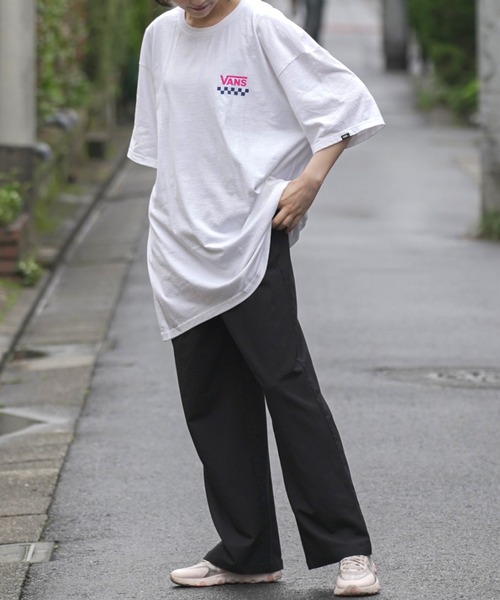 VANS(バンズ)の「【VANS】ブランドロゴバックプリントTシャツ SKETCHY PAST SS(Tシャツ/カットソー・メンズ・ホワイト/ブラック・S/M/L/XL)」の11枚目の写真