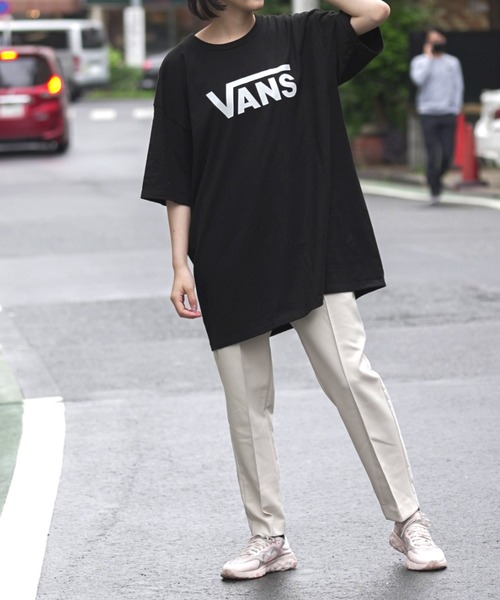 VANS(バンズ)の「【VANS】ブランドロゴバックプリントTシャツ SKETCHY PAST SS(Tシャツ/カットソー・メンズ・ホワイト/ブラック・S/M/L/XL)」の15枚目の写真