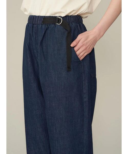 AMERICAN HOLIC（アメリカンホリック）の「サイドベルトワイドパンツ（デニムパンツ・レディース・ワンウォッシュ・S/M/L）」の21枚目の写真