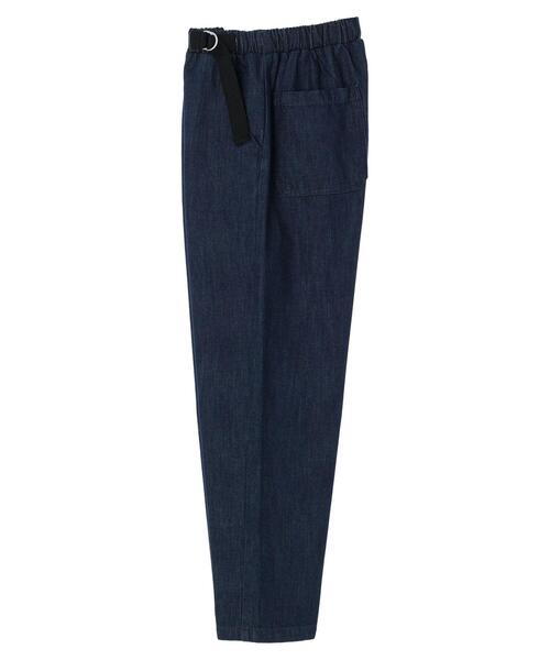 AMERICAN HOLIC（アメリカンホリック）の「サイドベルトワイドパンツ（デニムパンツ・レディース・ワンウォッシュ・S/M/L）」の9枚目の写真