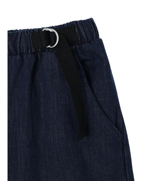 AMERICAN HOLIC（アメリカンホリック）の「サイドベルトワイドパンツ（デニムパンツ・レディース・ワンウォッシュ・S/M/L）」の8枚目の写真