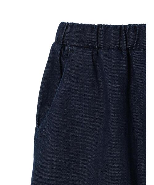 AMERICAN HOLIC（アメリカンホリック）の「サイドベルトワイドパンツ（デニムパンツ・レディース・ワンウォッシュ・S/M/L）」の7枚目の写真