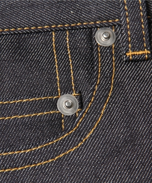 lideal（リデアル）の「lideal(リディアル)×Lui's(ルイス) リジッドサルエルデニムパンツ（デニムパンツ・メンズ・インディゴブルー・28/32/30）」の9枚目の写真