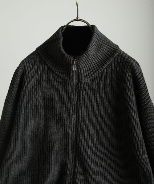 NILWAY(ニルウェイ)の「ニットカーディガン(カーディガン/ボレロ・メンズ・グレイッシュベージュ・LARGE)」の6枚目の写真