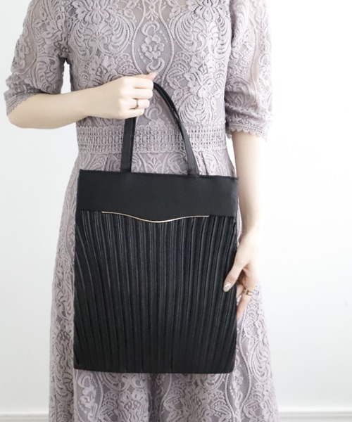 Cupid Heart(キューピッドハート)の「【Cupid Heart】結婚式BAG ステップサブバッグ(エコバッグ/サブバッグ・レディース・グレー/ブラック/ベージュ・MEDIUM)」の4枚目の写真